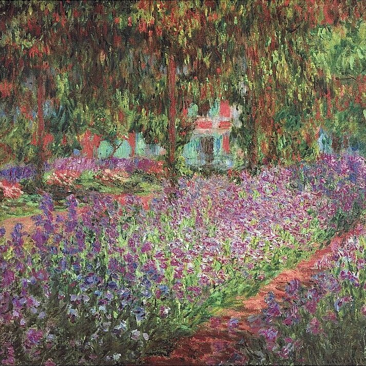 Painting with the Padre - March 21, 2025 - The Artist’s Garden at Giverny - Claude Monet - logo